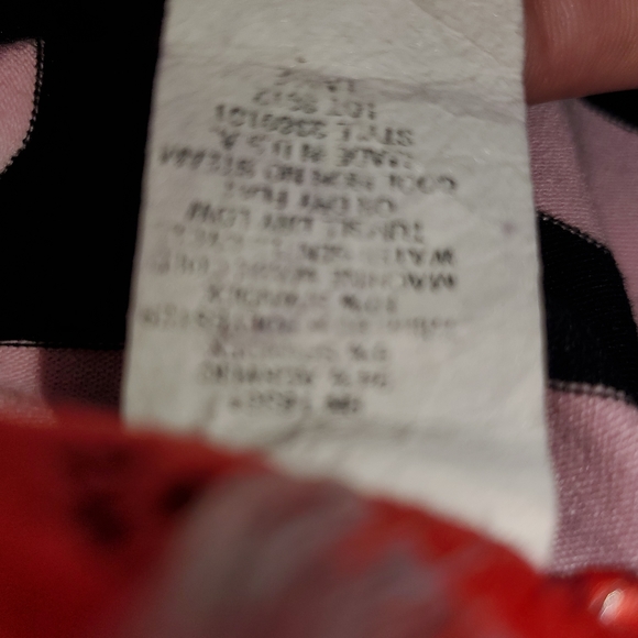 Y2k Asymmetrical Striped Mini Skirt - Picture 8 of 9